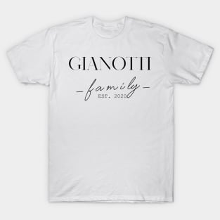 Gianotti Family EST. 2020, Surname, Gianotti T-Shirt